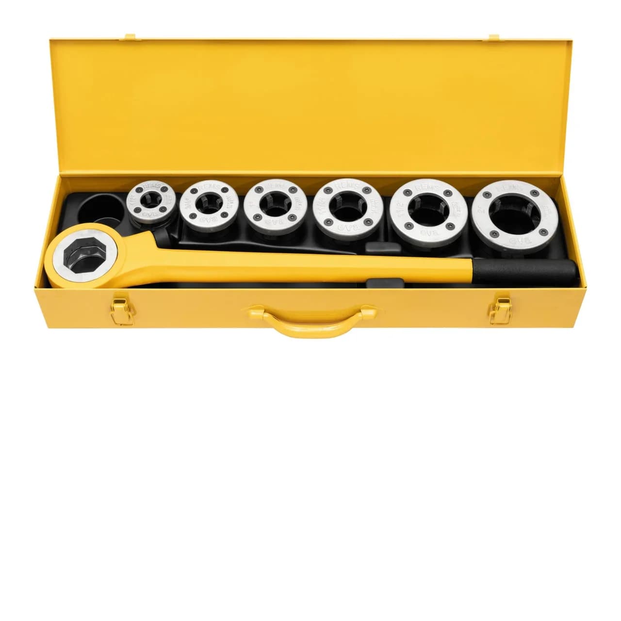 REMS BSPT 1/2''-2'' CAST IRON PIPE DIE SET 520017