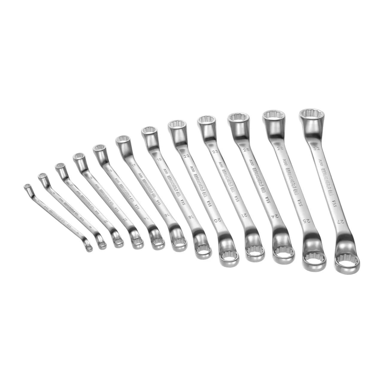 FACOM 55A.JE12 Double Zeta Polygonal Box-end Wrench Set