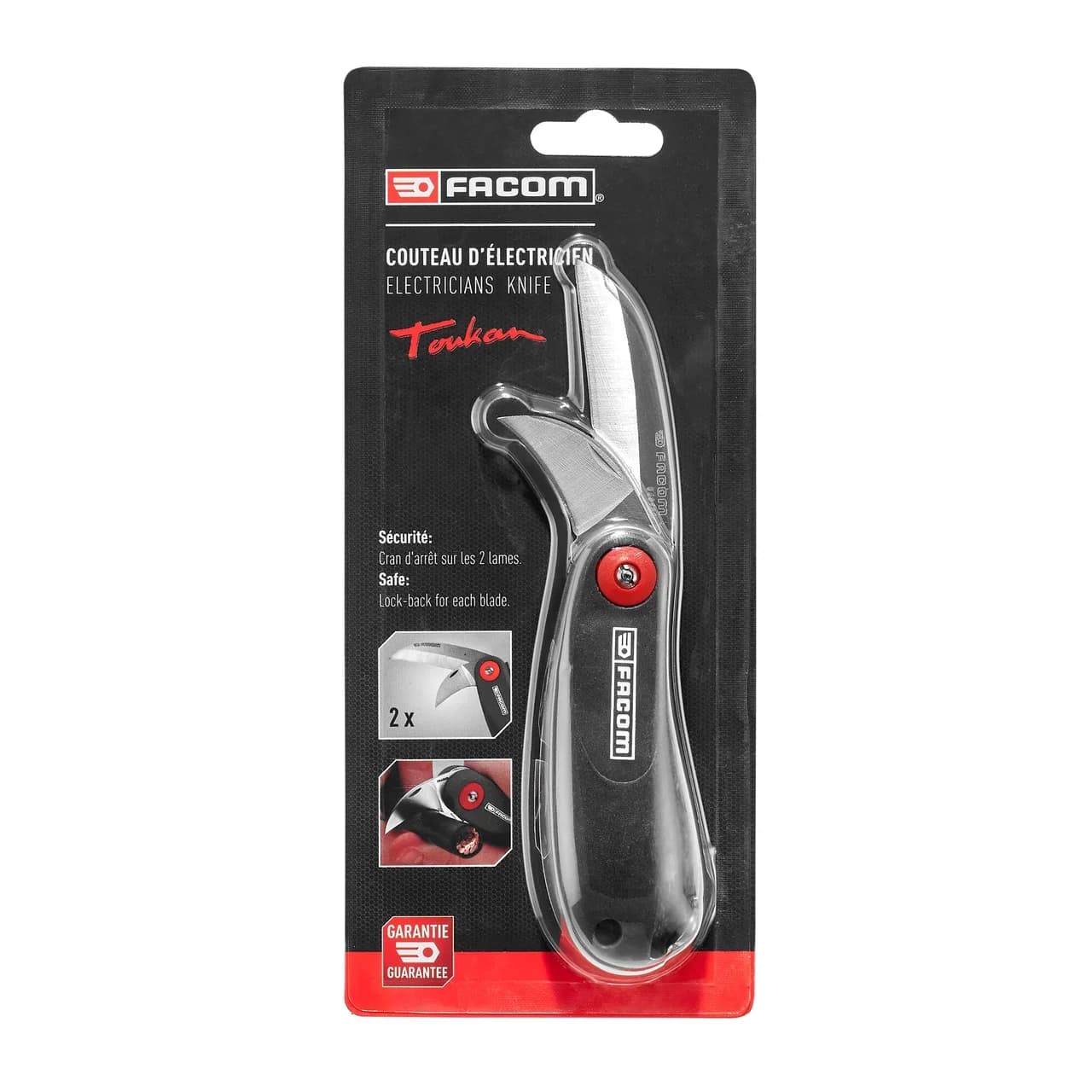 Coltello per Elettricista FACOM PB con 1 Lama 640180PB