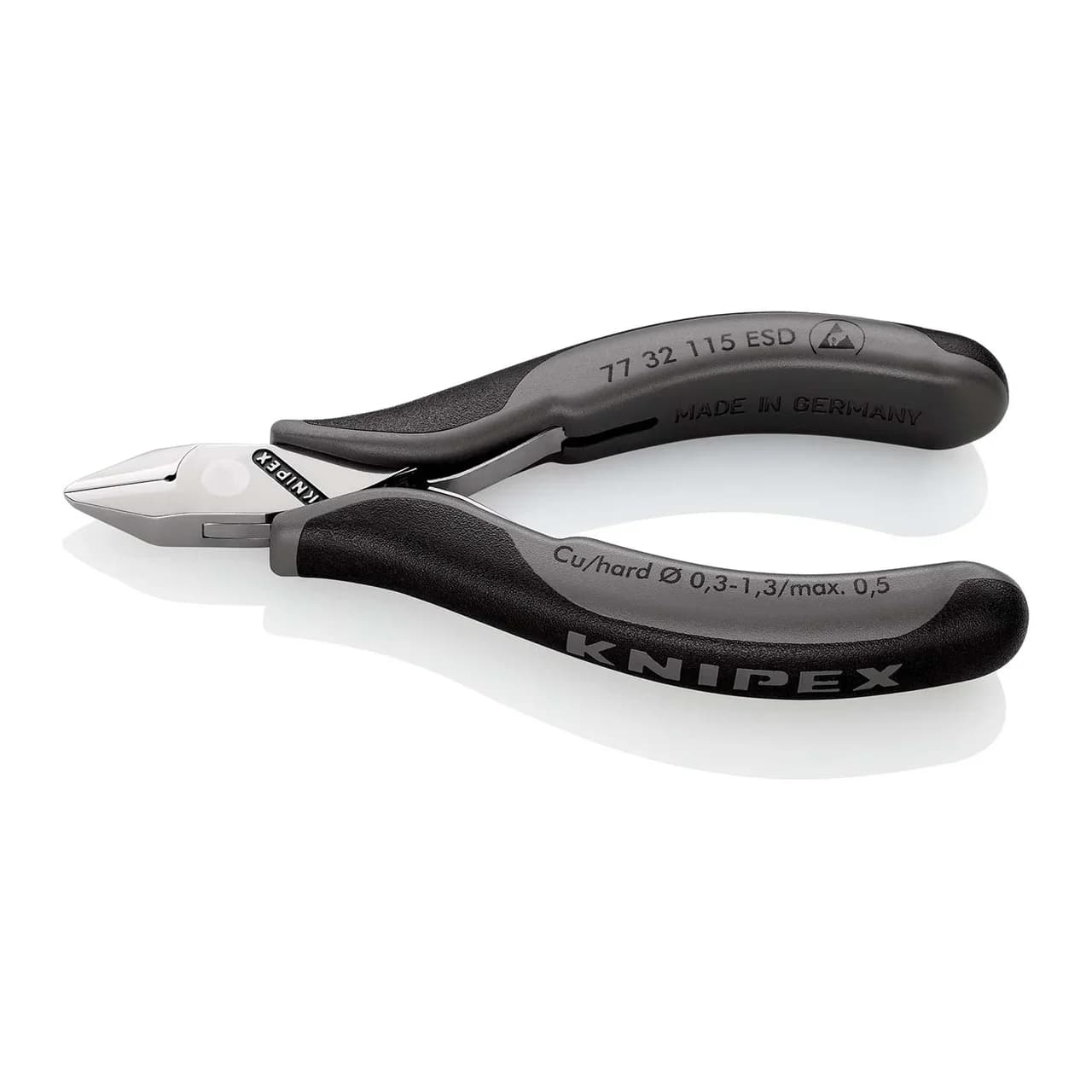 ΠΛΑΓΙΟΚΟΦΤΗΣ ΗΛΕΚΤΡΟΝΙΚΟΥ 7732115ESD KNIPEX