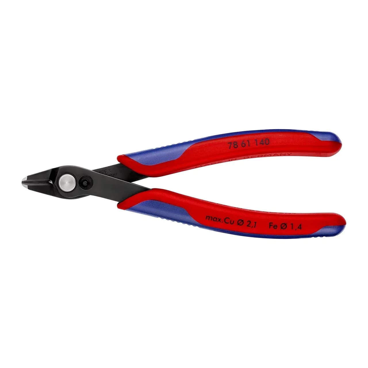 Pinza tagliacavi elettronici isolata KNIPEX 7861140 VDE 1000V
