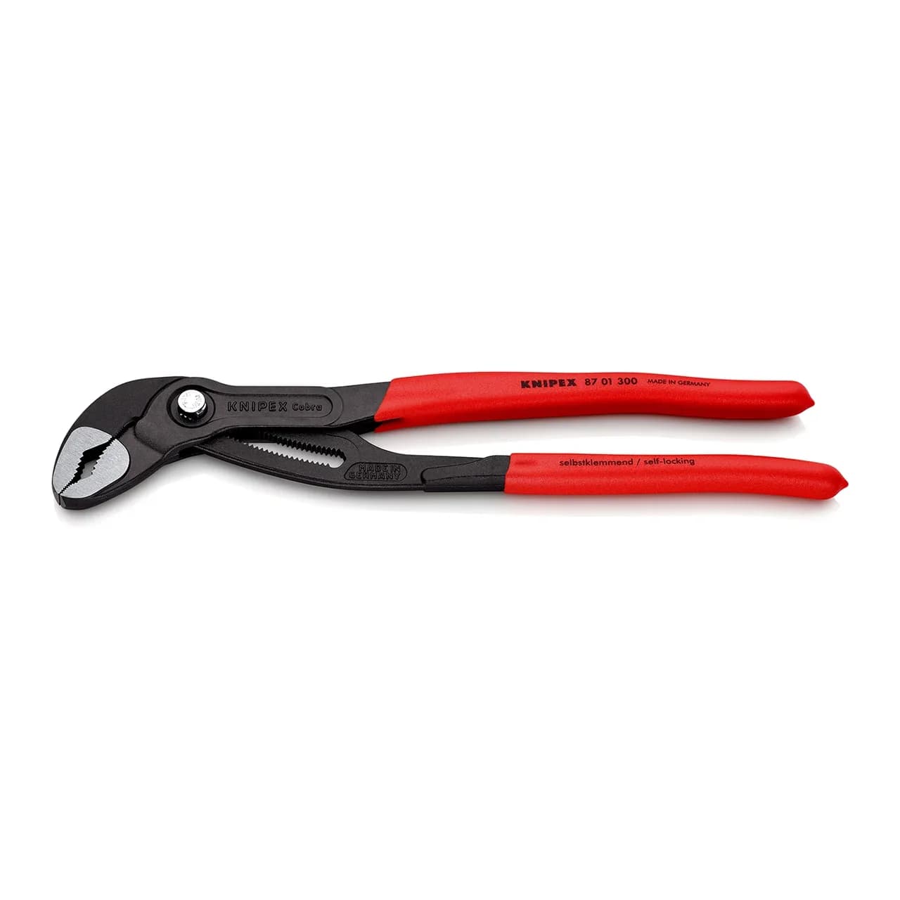 Pinza a gas Knipex Cobra 8701300 con testa cromata