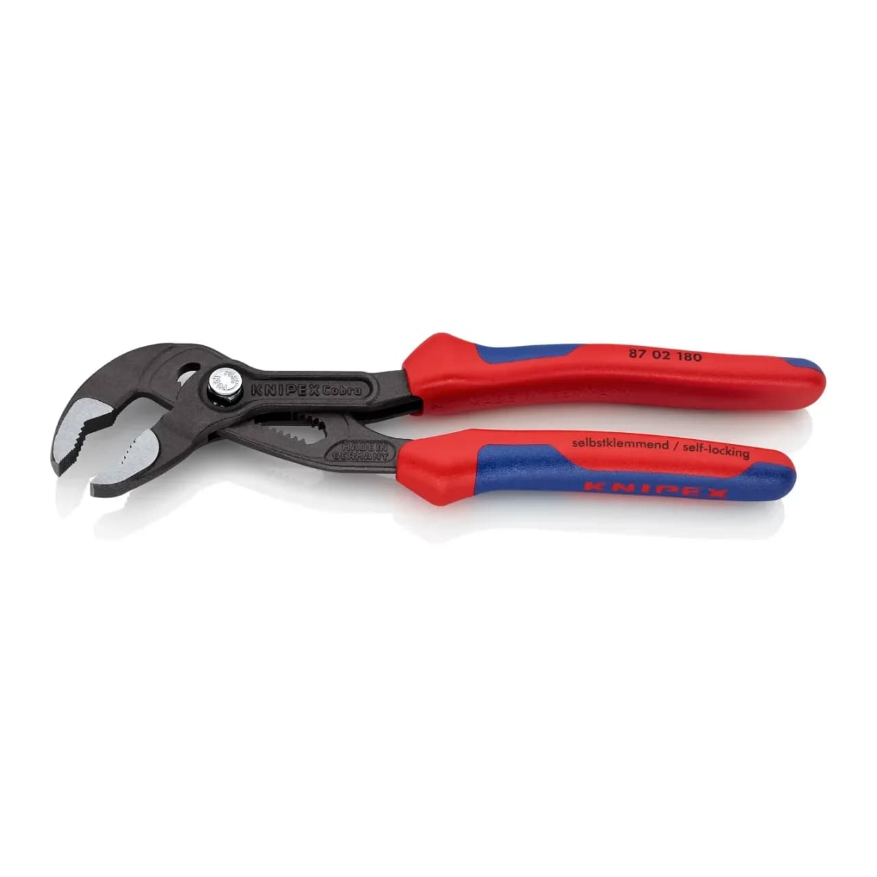 Pinza a gas Knipex Cobra 8702180 con testa regolabile