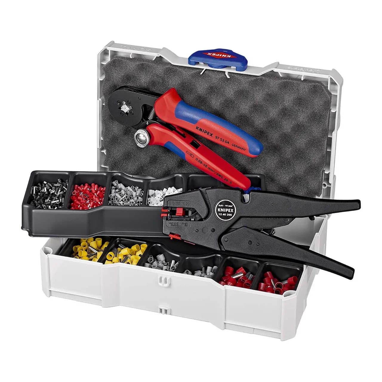 ΣΥΛΛΟΓΗ ΕΡΓΑΛΕΙΩΝ ΜΕ ΑΚΡΟΔΕΚΤΕΣ 979010 KNIPEX