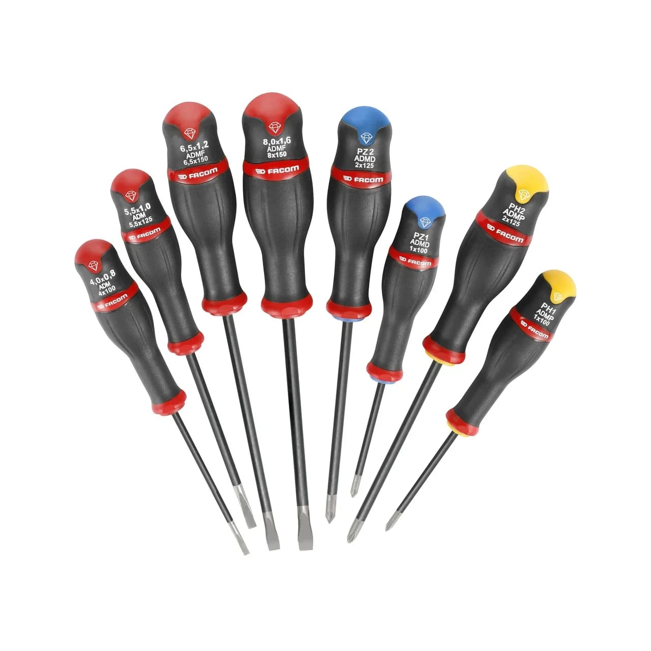 FACOM ADM.J8PB Professional Screwdriver Set