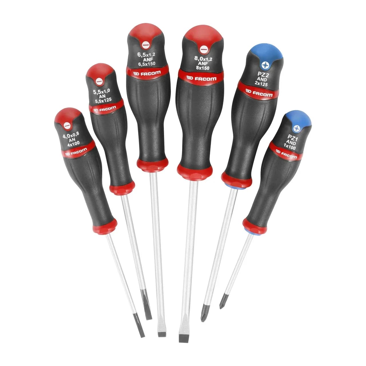 SCREWDRIVER SET 6 PCS AND.J6 /ATD.J6PB FACOM
