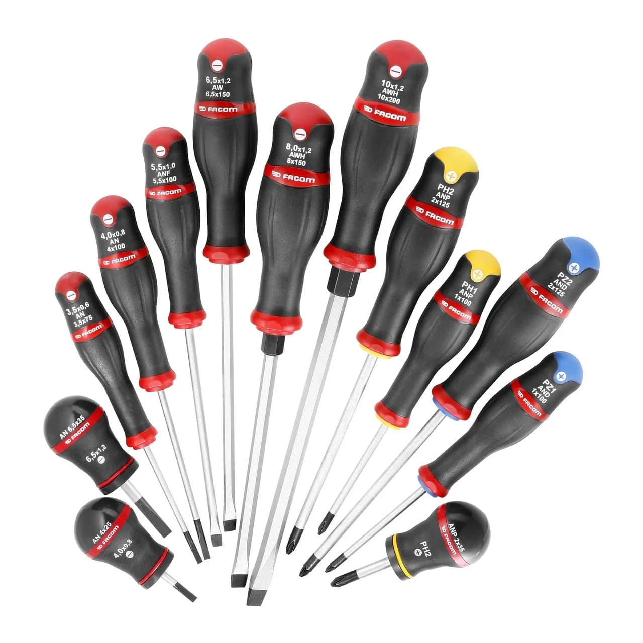 SCREWDRIVER SET ANWH.J13 FACOM