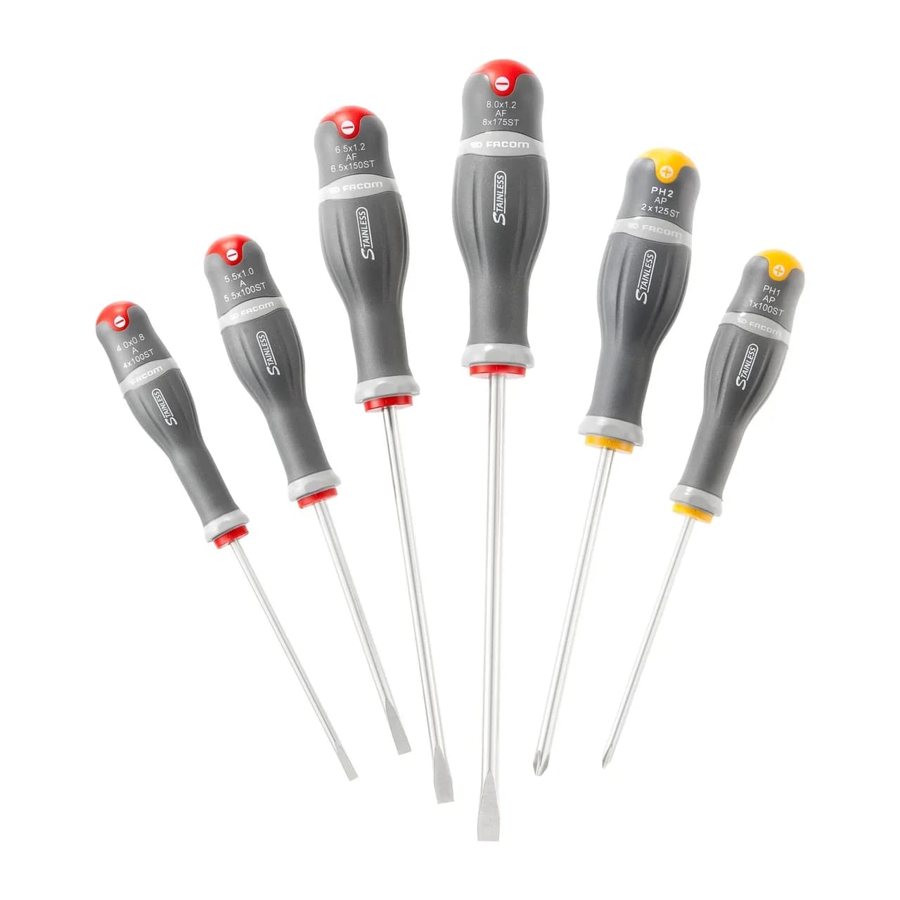 SCREWDRIVER SET INOX 6 PCS APST.J6 FACOM