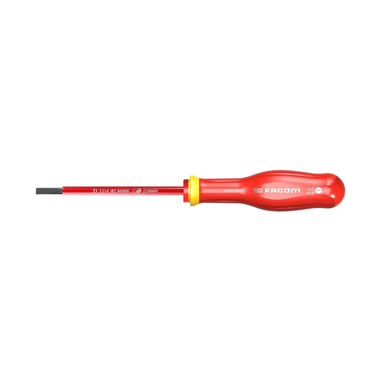 Cacciavite Isolato FACOM AT4X100VE 1000V, 4x100mm