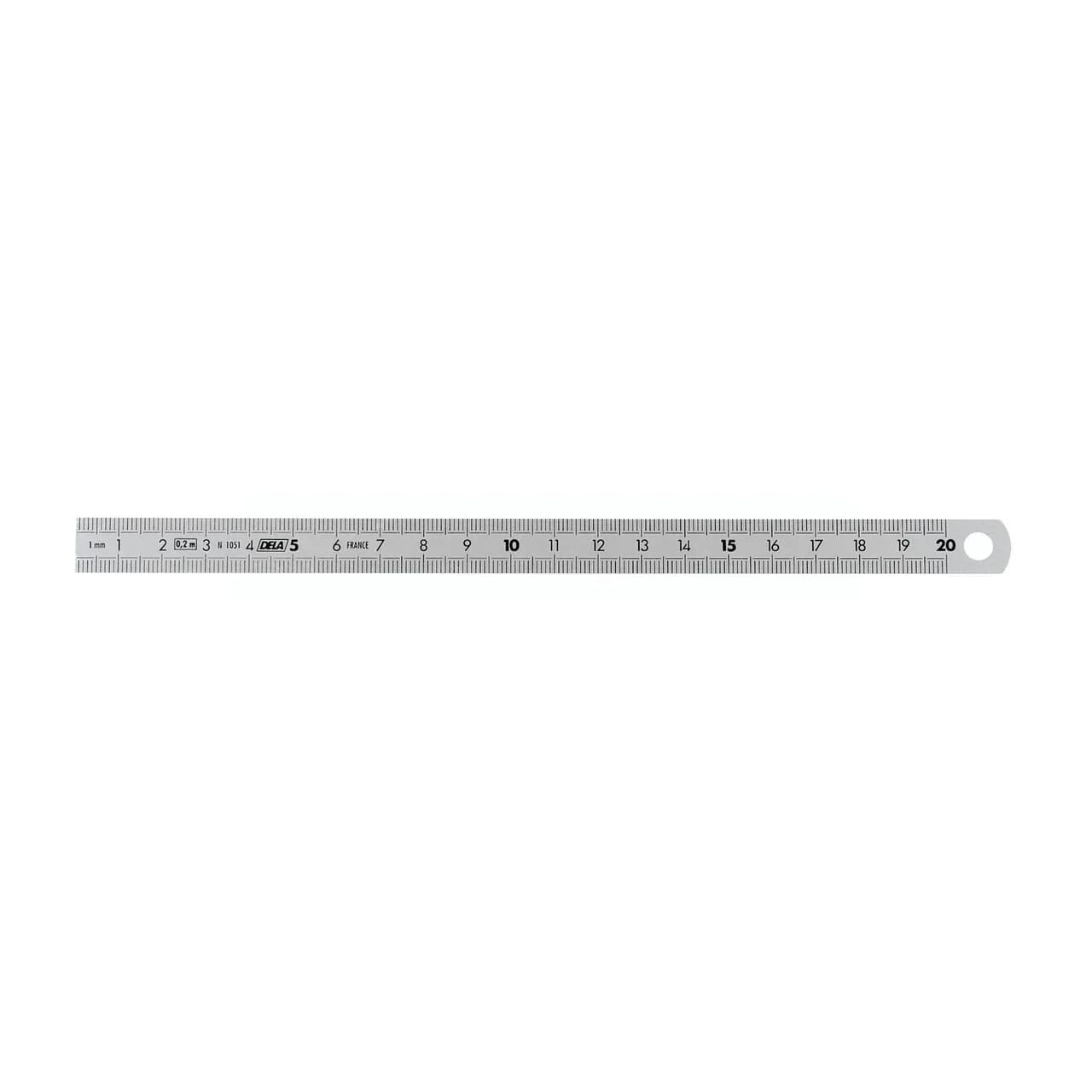 Righello Flessibile in Acciaio Inossidabile Doppia Faccia FACOM DELA.1051.200 200mm