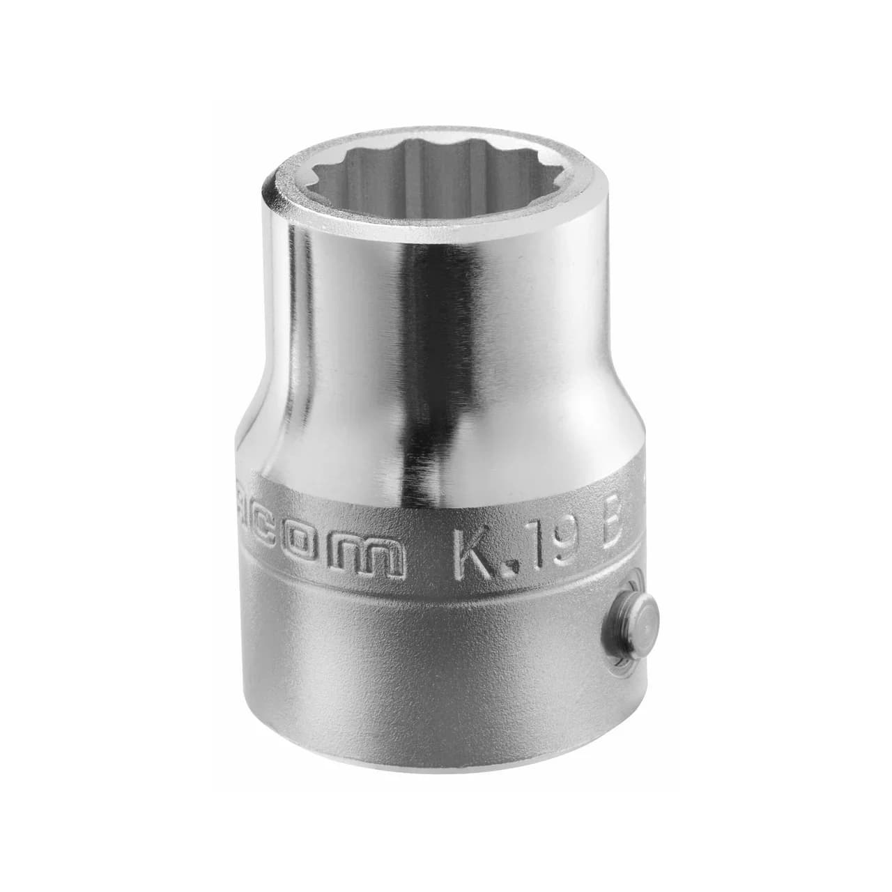 Facom 3/4'' Square Drive 19mm Bi-Hexagon (12-Point) Impact Socket K.19B
