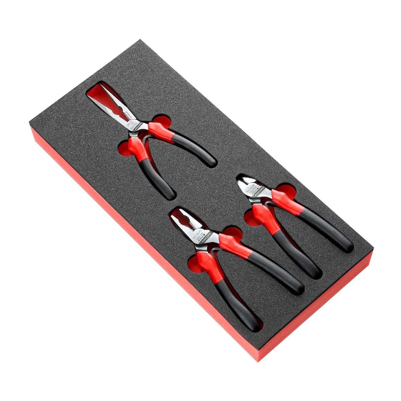 TOOL ORGANIZER CASE WITH 3 MECHANIC'S PLIERS TE MODM.CPE FACOM