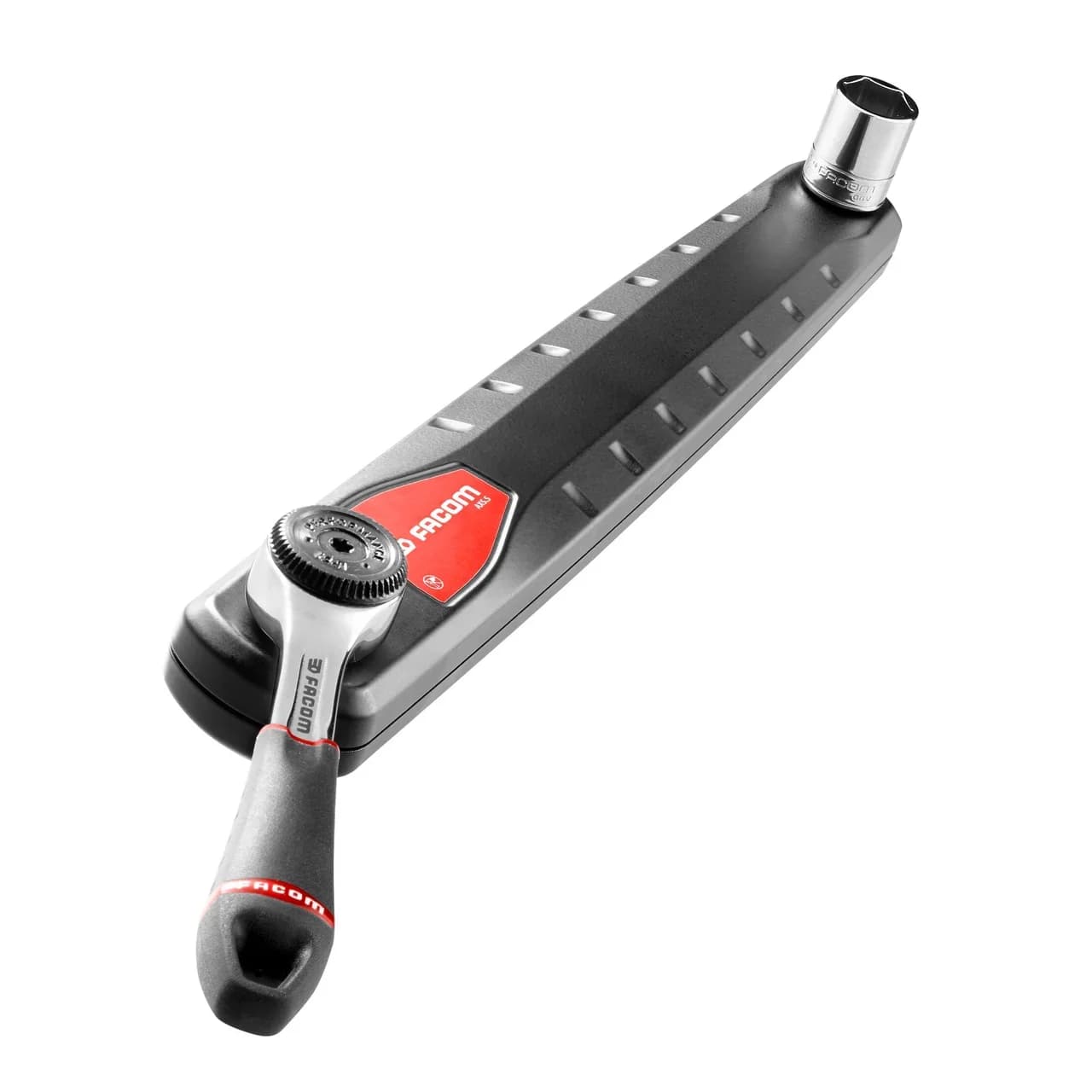 Manico a Cricchetto FACOM R.161BPB con Attacco 1/4\" e Impugnatura Bi-Materiale