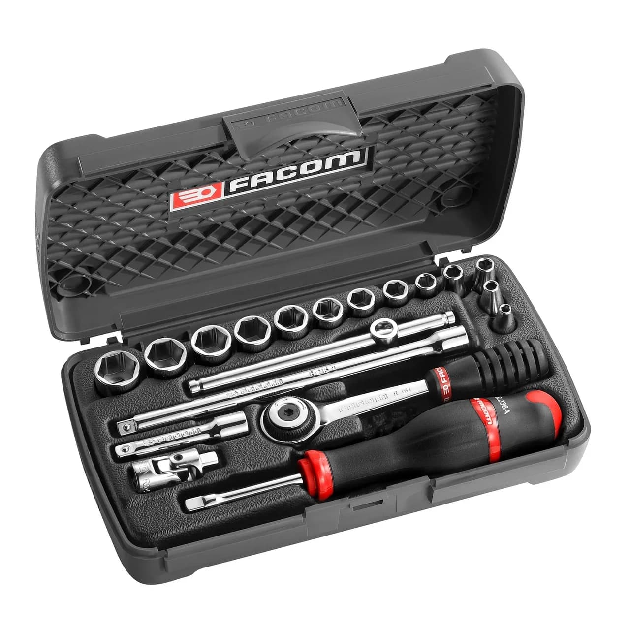 SET DI DADI E PUNTE A DRIVE QUADRATO 1/4" R.420P FACOM