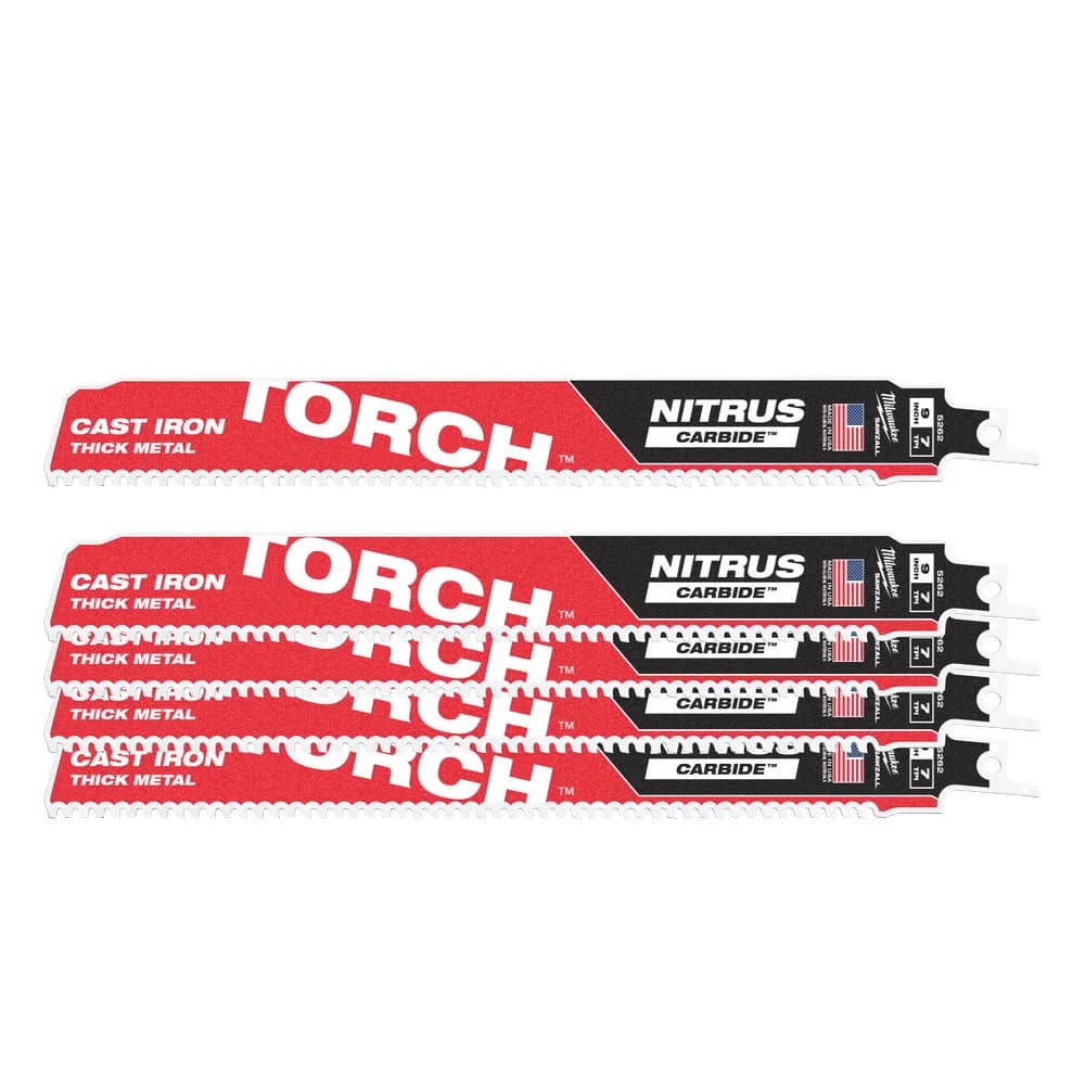 ΛΑΜΕΣ ΣΠΑΘ/ΓΑΣ TCT NITRUS ''TORCH'' 230mm Set 5τμχ 48005562