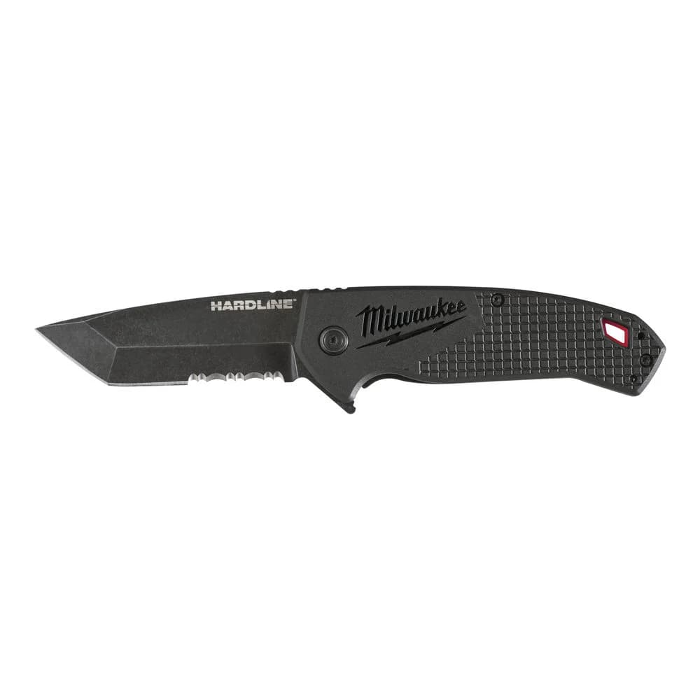 Coltello pieghevole HARDLINE con lama seghettata 48221998
