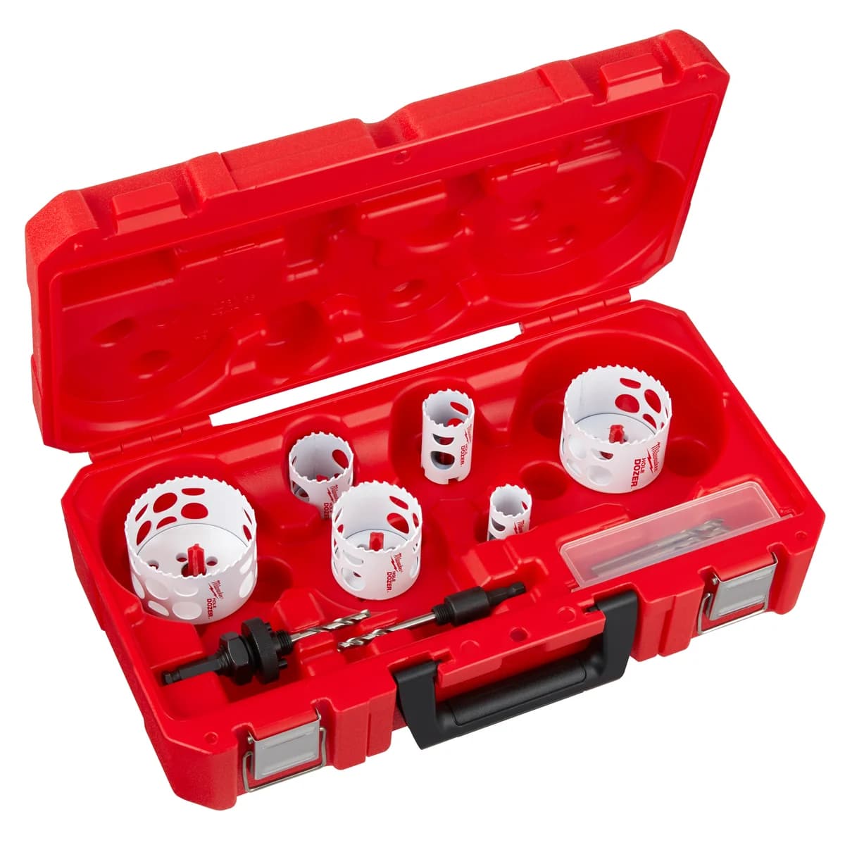 Milwaukee 10-Piece Cobalt Bimetal Hole Saw Set, 25-76 mm