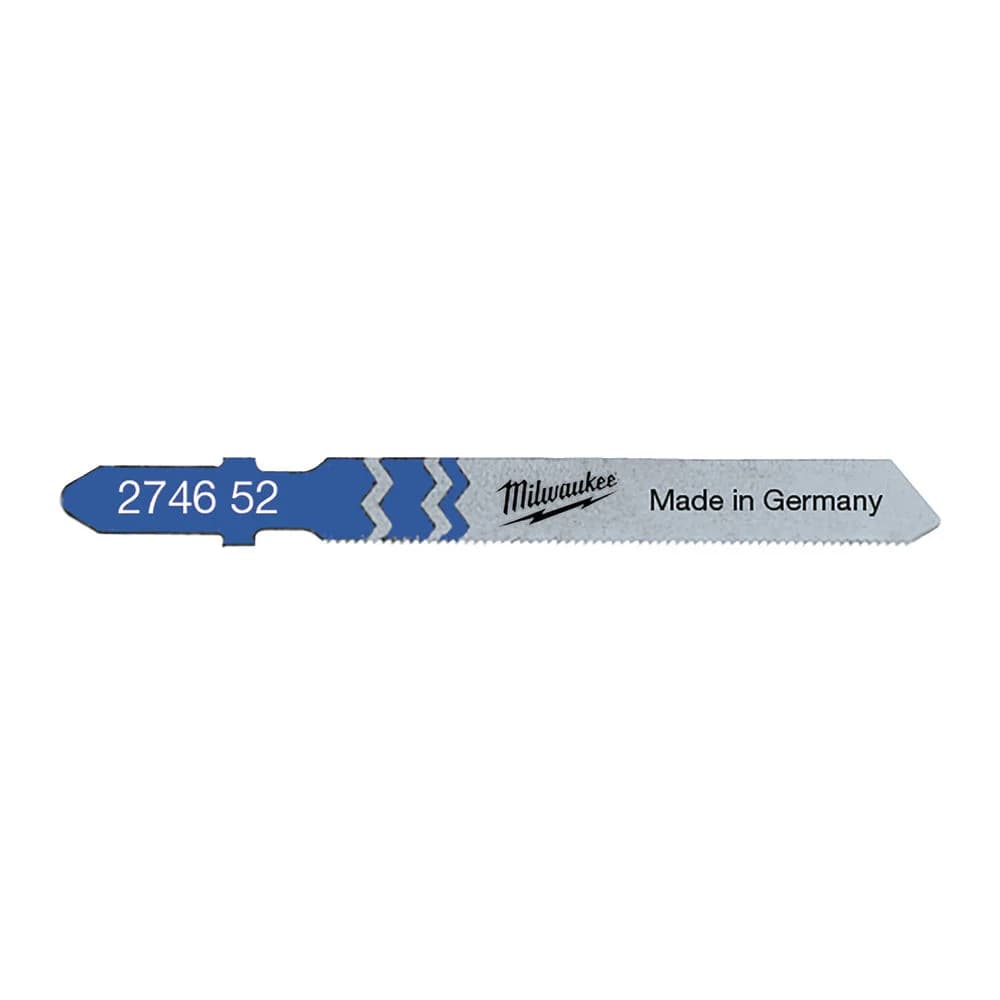 Milwaukee 50mm x 0.7 T118G Jigsaw Blades, Set of 5 (4932274652)
