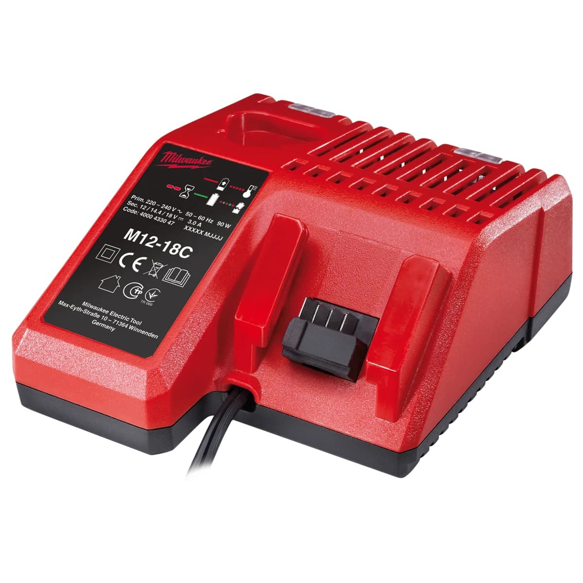 Milwaukee M12-M18 Dual Bay Sequential Battery Charger 4932352959