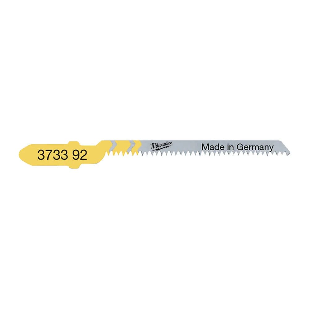 Milwaukee T101AO Curved Wood Jigsaw Blades 50mm, 5-Piece Set
