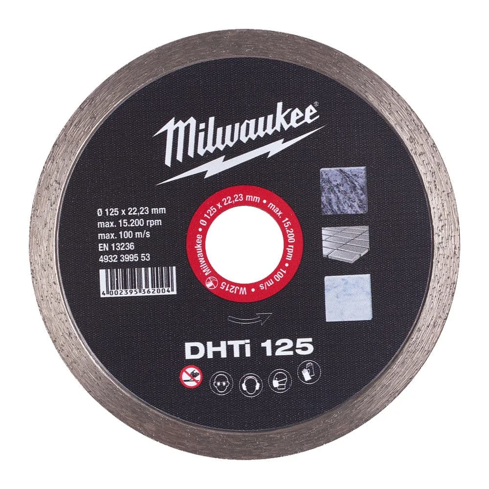 DIAMOND DISC DHTi 125x22mm 4932399553 MILWAUKEE