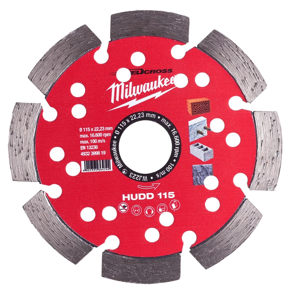 ΔΙΣΚΟΣ ΔΙΑΜΑΝΤΕ HUDD 115mm 4932399819