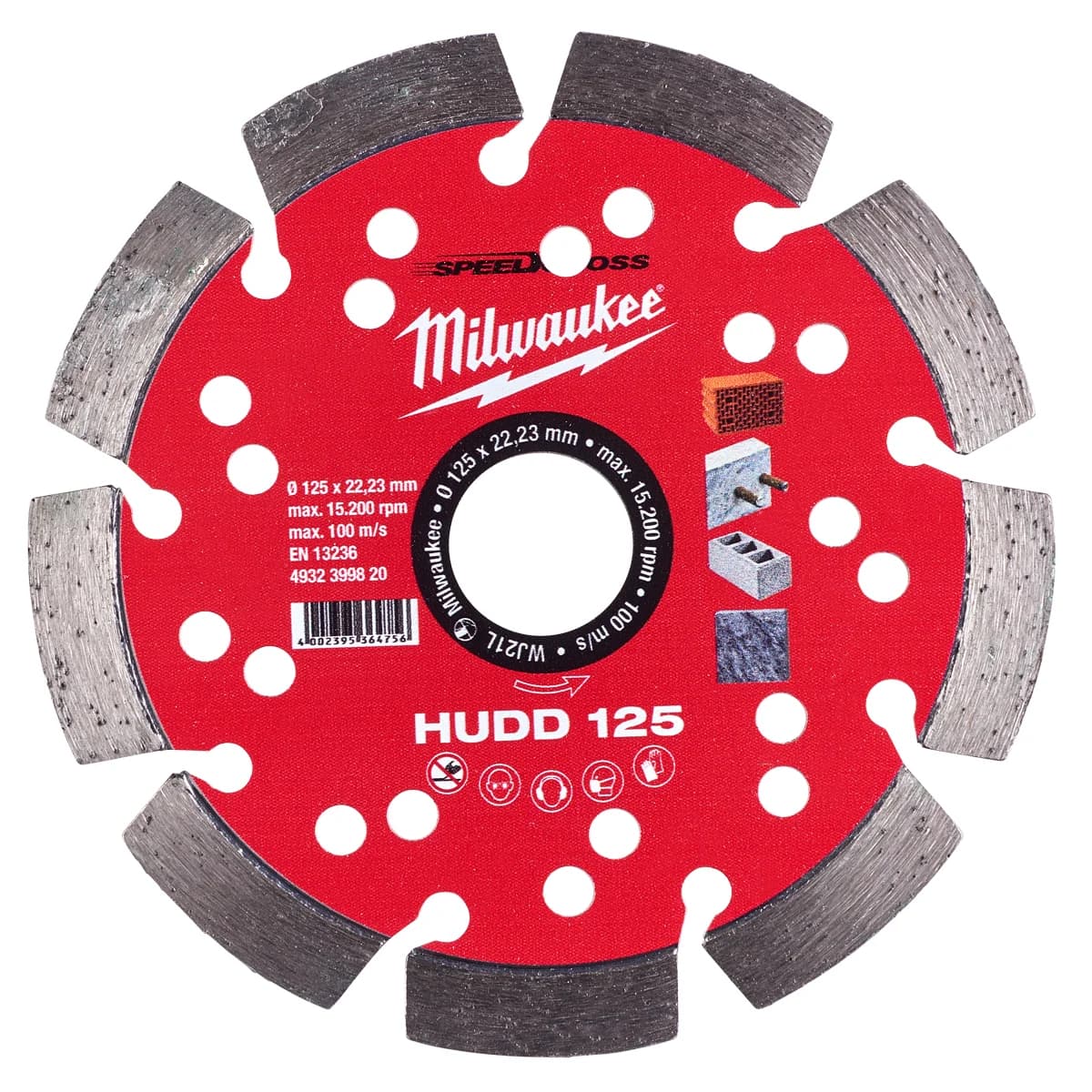 ΔΙΣΚΟΣ ΔΙΑΜΑΝΤΕ HUDD 125mm 4932399820