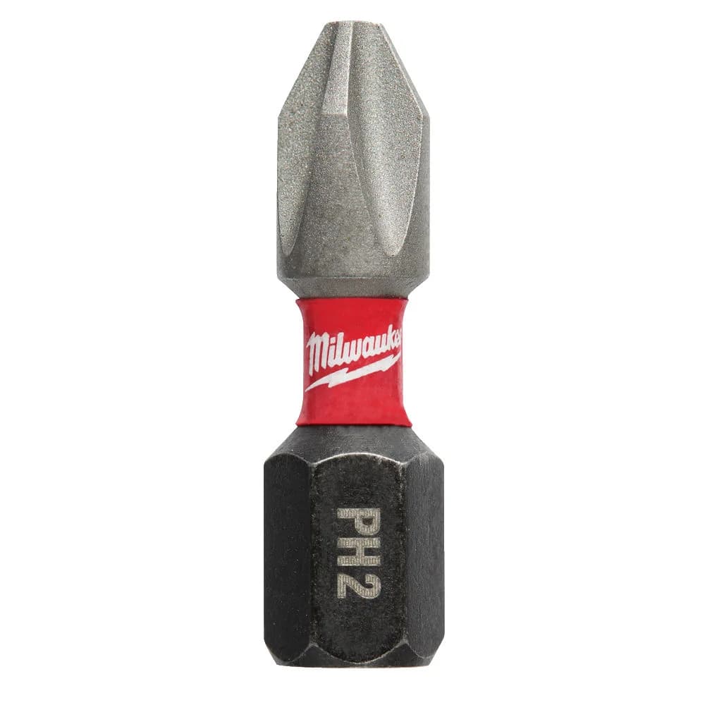 Milwaukee SHOCKWAVE Impact Duty Phillips Bit PH2 x 25 mm, Set of 2