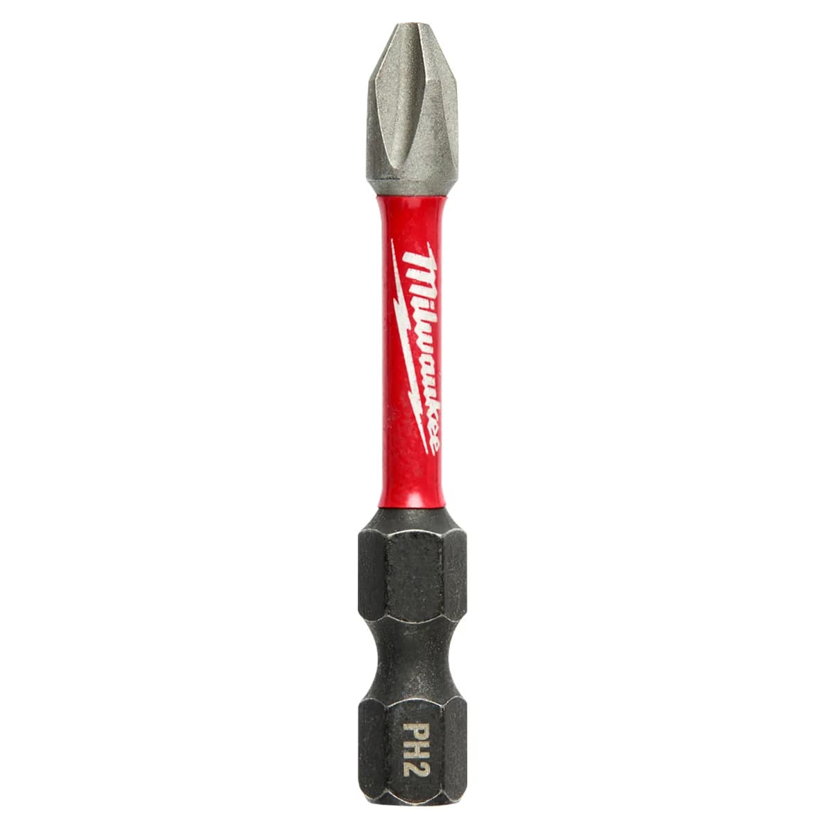 Milwaukee Shockwave Phillips Screwdriver Bit Set PH2 x 50 mm, 10 Pieces