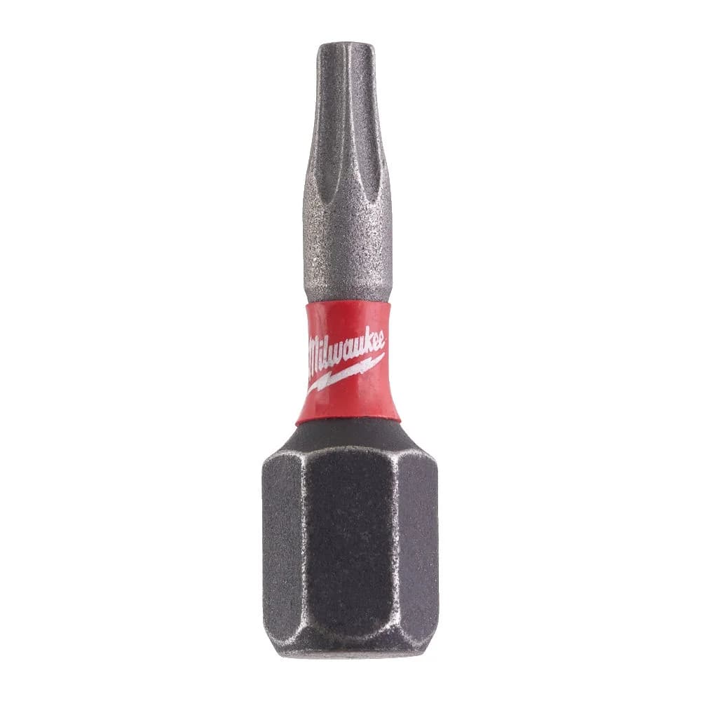 Milwaukee Shockwave Impact Duty Torx Bit TX10 x 25mm, 2-Piece Blister Pack