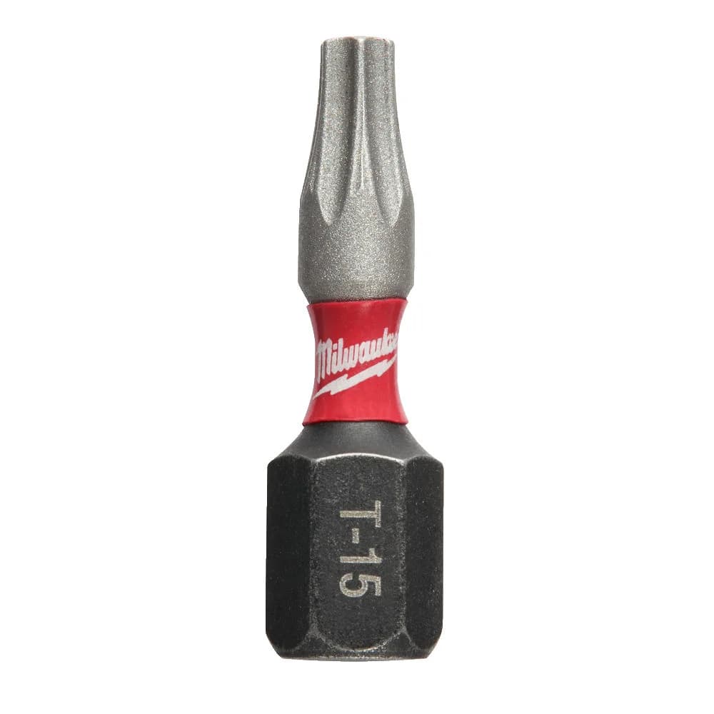 Milwaukee Shockwave Torx Bit TX15 x 25mm, 2-Piece Set