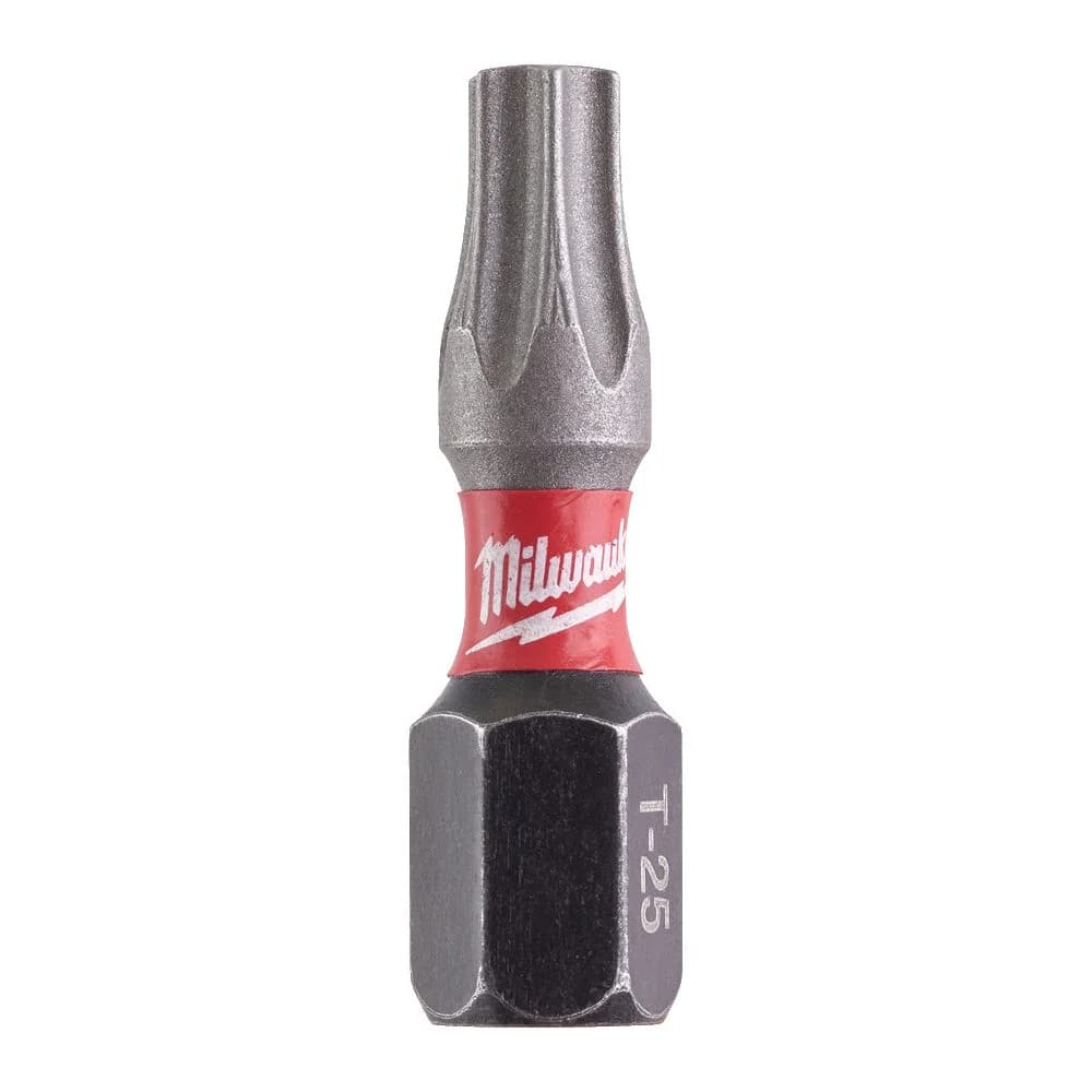 Milwaukee Shockwave Torx Bit TX25 x 25mm, 2-Piece Set (4932430879)