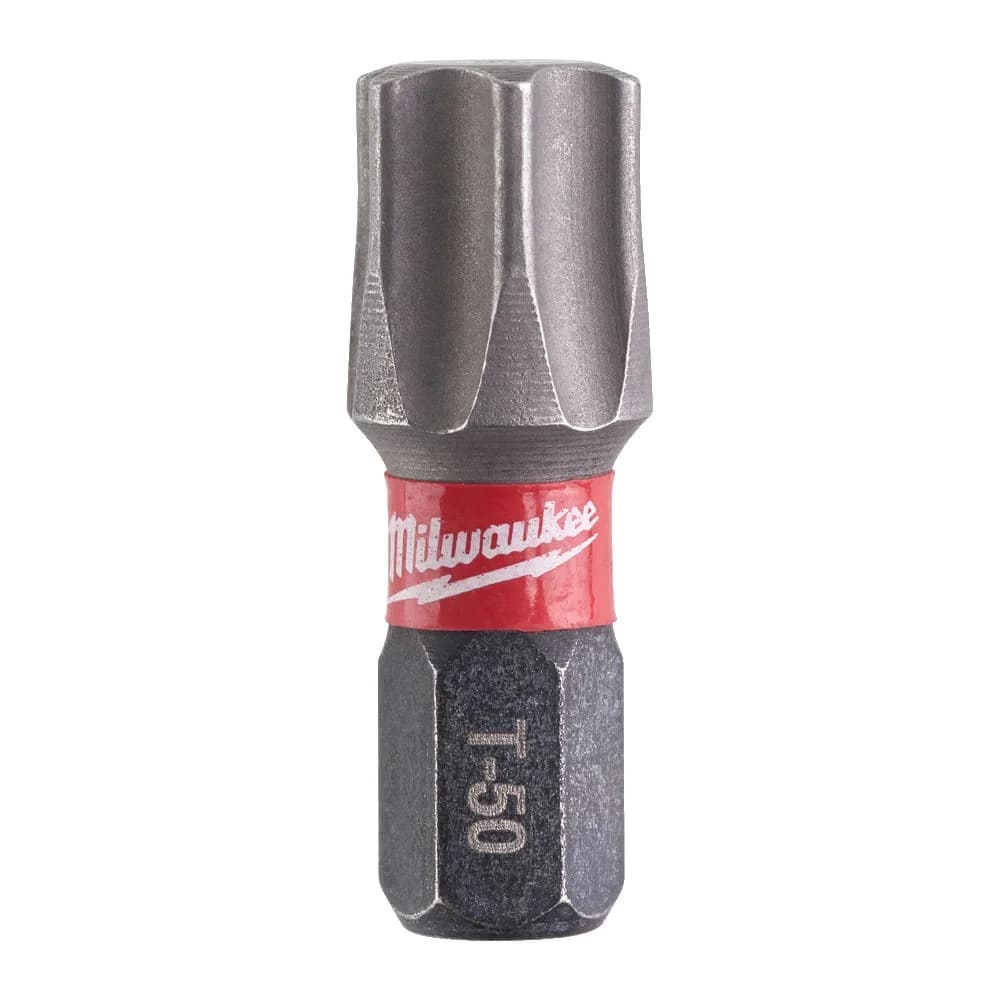 Milwaukee Shockwave Impact Duty Torx Bit TX50 x 25mm, 2-Piece Set