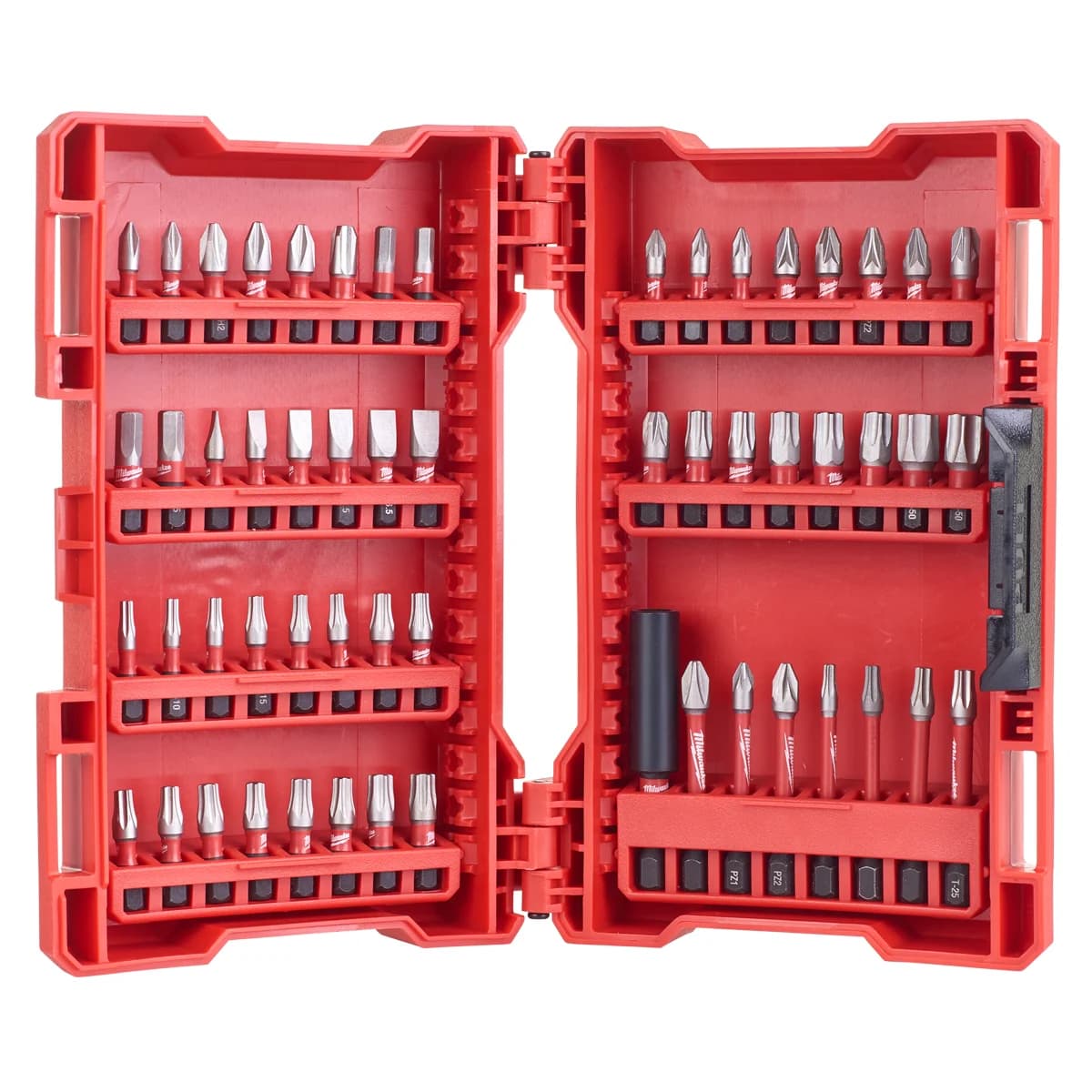 Milwaukee Shockwave Impact Duty Screwdriver Bit Set, 56 Pieces (4932430907)