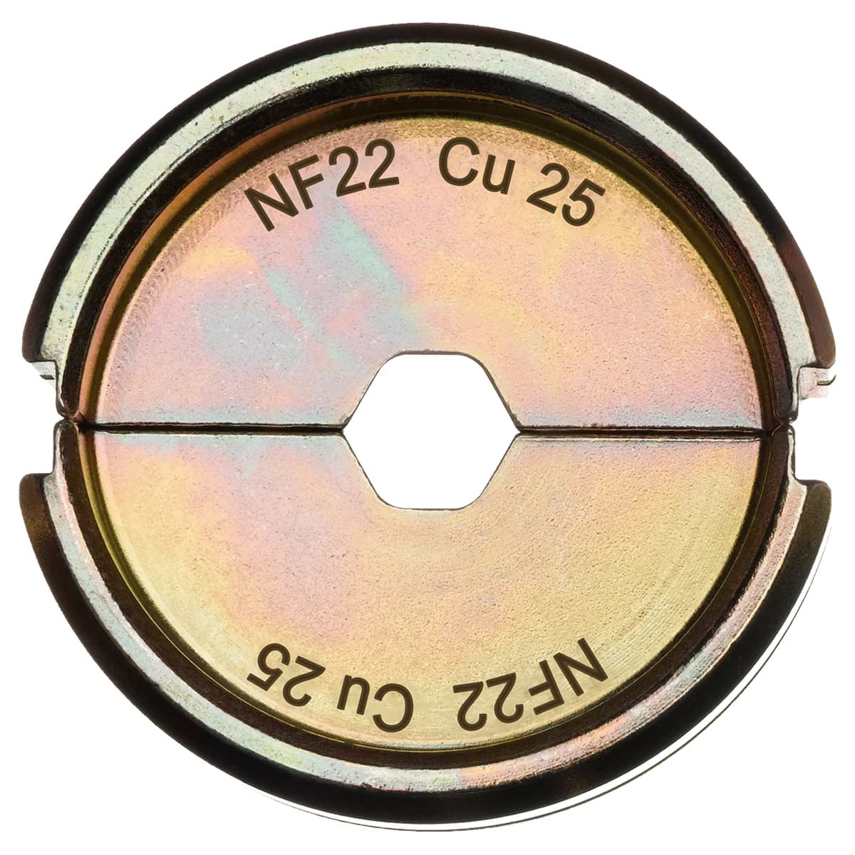 Milwaukee HCCT Crimping Die NF22 CU 25 mm, Hex Shape, 4932451734