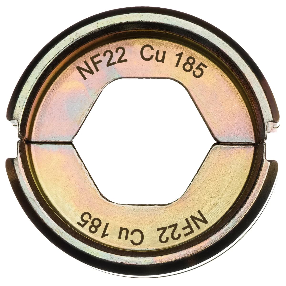 Milwaukee HCCT Crimping Die NF22 CU 185 mm², Hex, 185 mm