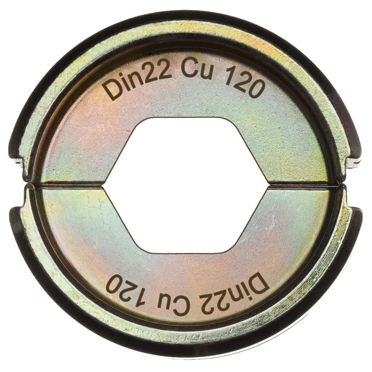 Milwaukee DIN22 Cu 120mm Crimping Die Set (4932451750)
