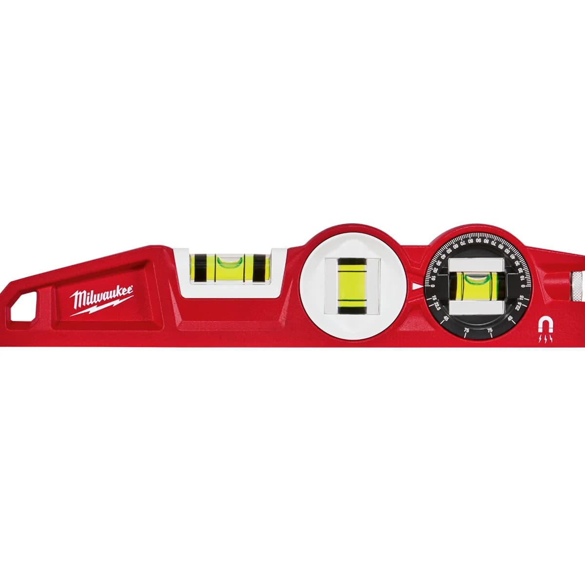 Squadra Magnetica 25cm con 3 Occhi 4932459096 MILWAUKEE