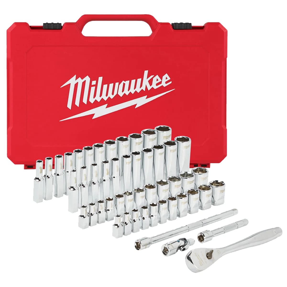 Set di chiavi a bussola 1/4" metrico 50 pezzi 4932464944