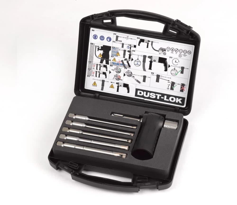 Milwaukee SDS-Plus Dust Extraction Drill Bit Set with DC Axis, 5-12 mm, 4932471162