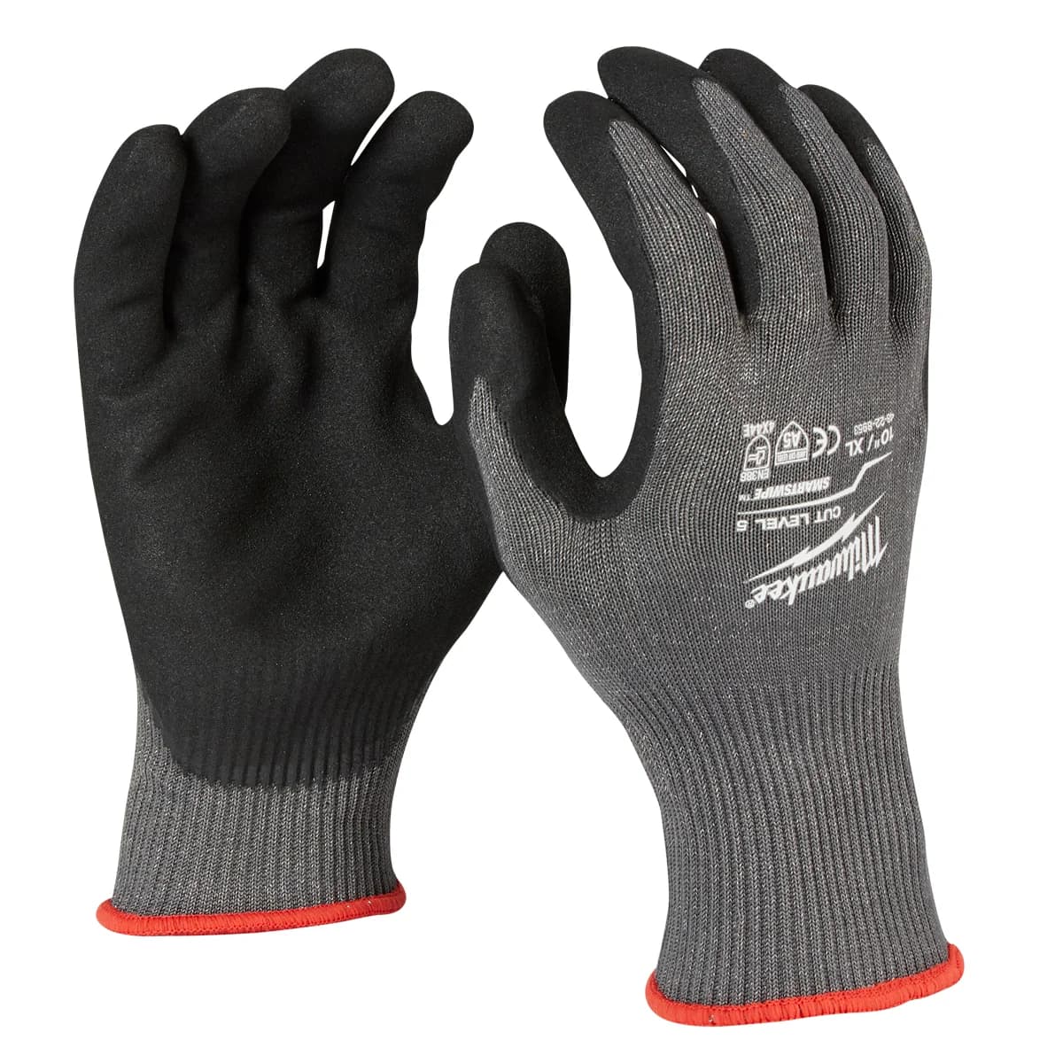 Milwaukee ANTICUT Level 5 Cut-Resistant Nitrile-Coated Gloves, XXL