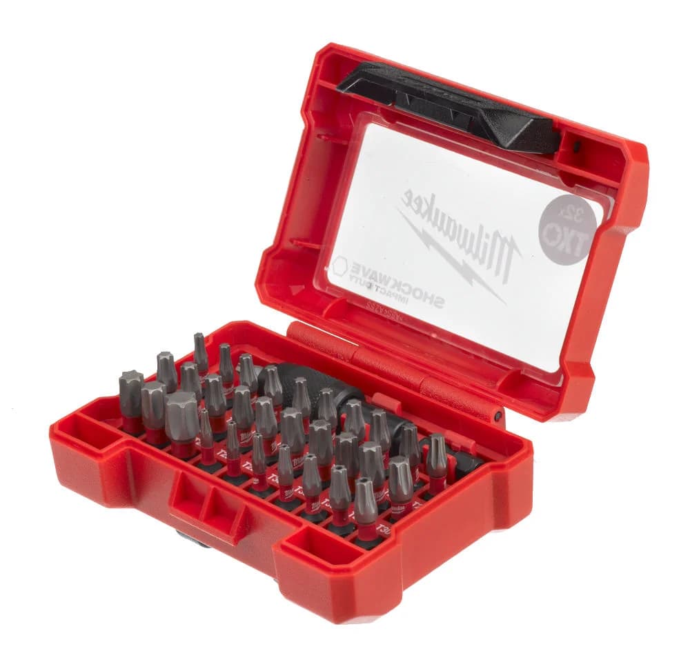 Set 32 pezzi punte Shockwave e avvitatori a bussola 4932471586