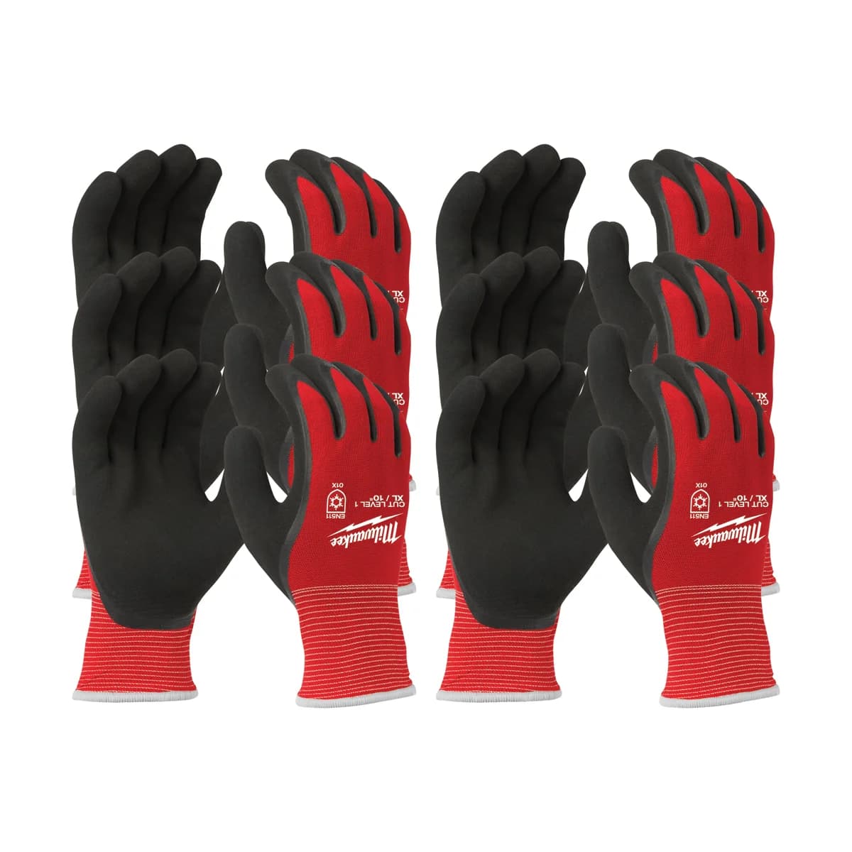 Guanti invernali anticut livello A set 12 pezzi 10/XL 4932471608