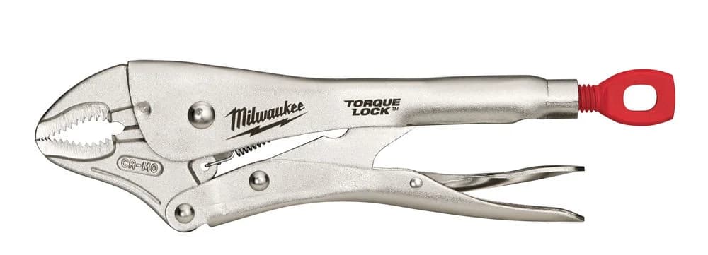 Milwaukee 250mm Curved Jaw Locking Pliers (Grip)