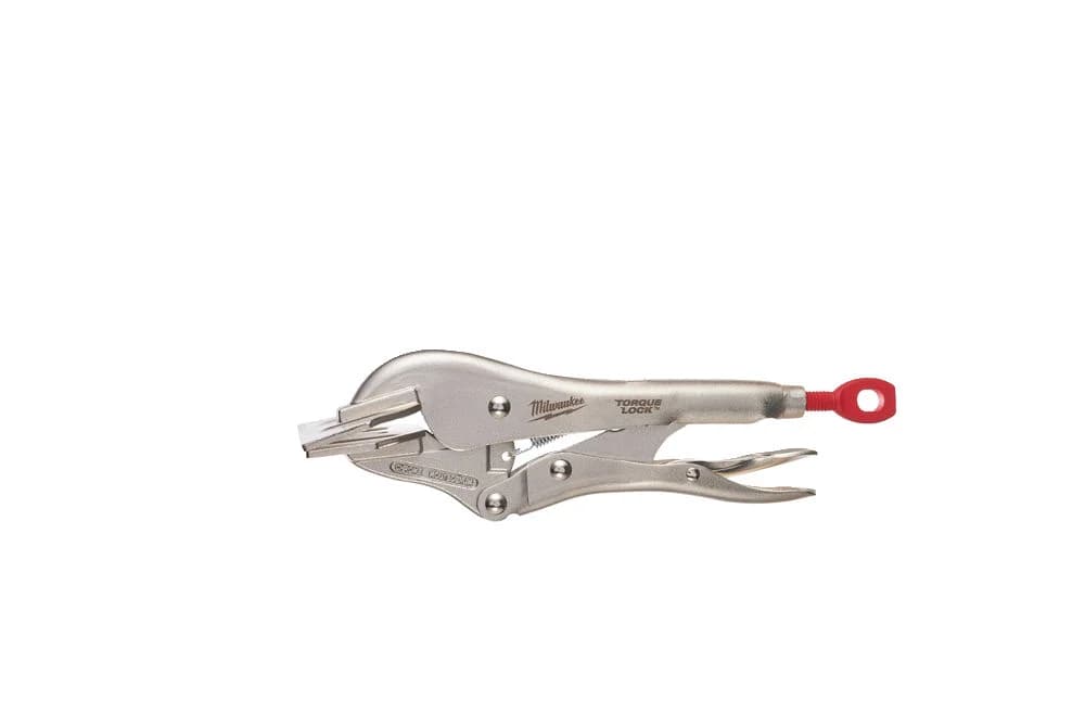Milwaukee 200mm Flat Jaw Locking Pliers with TORQUE LOCK™