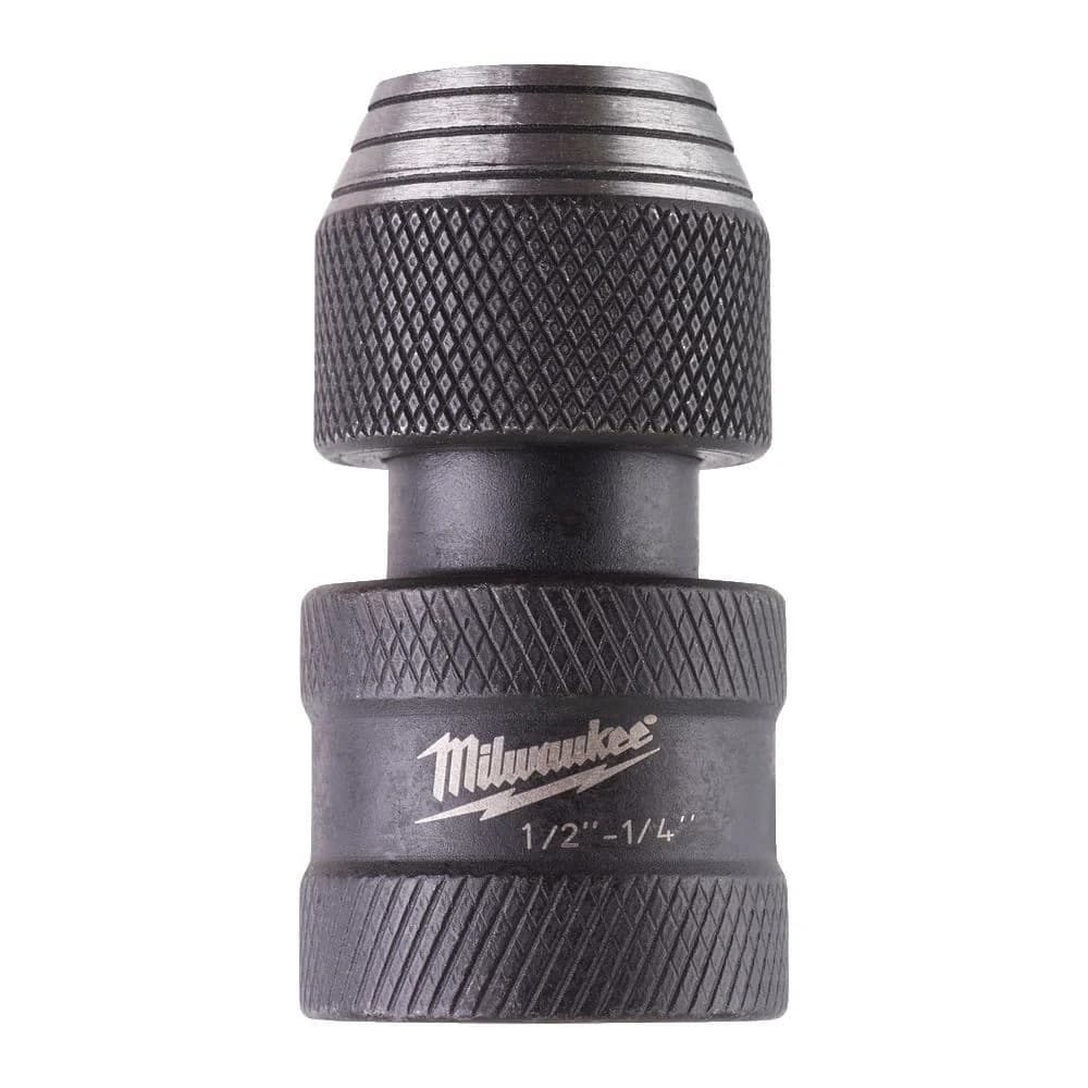 Milwaukee Shockwave Impact Duty 1/2\" Square to 1/4\" Hex Adapter
