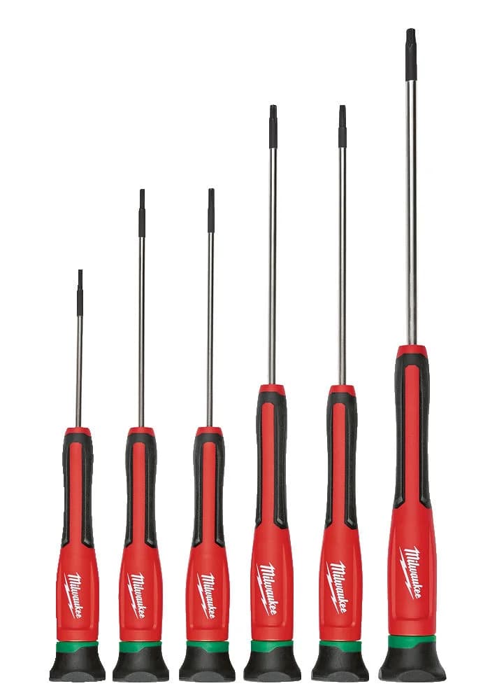 Milwaukee 6-Piece Electronic Torx Screwdriver Set 4932471870