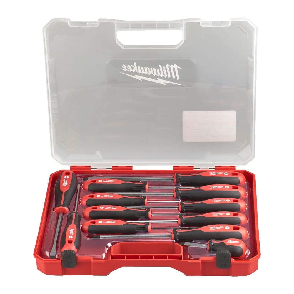 Milwaukee 12-Piece Screwdriver Set, Phillips, Pozi, and Slotted, 4932472003