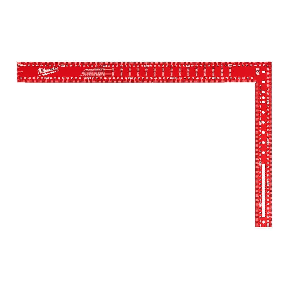 Milwaukee 600x400mm Aluminum Carpenter/Machinist Square 4932472126