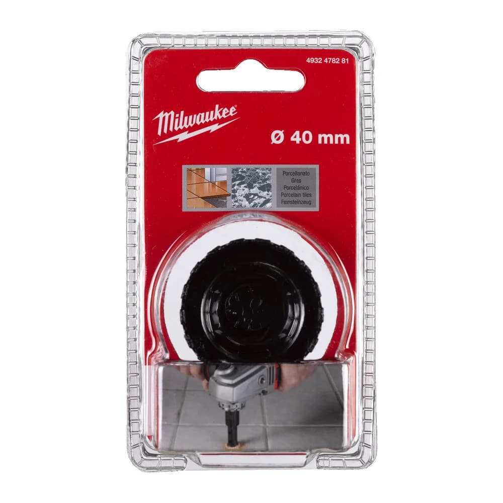 Punta diamantata M14 Diamond Max 40mm 4932478281 per foratura su materiali duri